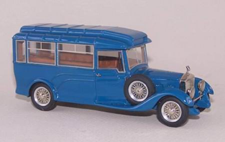 Модель 1:43 Rolls-Royce 25/30 Country Bus Ch.№GMX59 - blue