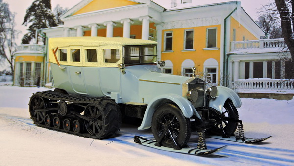 Модель 1:43 Rolls-Royce Silver Ghost Ch.№SG#16X (музей-заповедник «Горки - Ленинские») (L.E.25pcs)