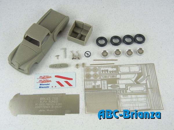 alfa romeo 6c 2500 bi-fuel (kit) BRK43258 Модель 1:43