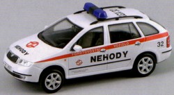 Модель 1:43 Skoda Fabia Combi «NEHODY» (Emergency Ambulance)