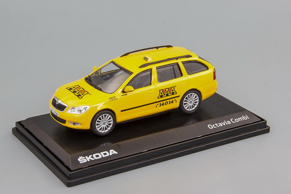 Skoda Octavia II FL Combi (2008) - AAA Taxi 013XD01 Модель 1:43