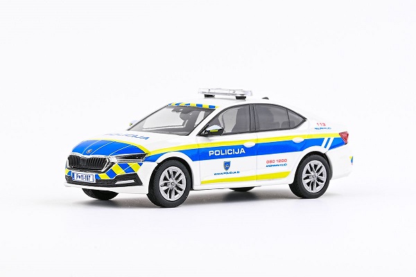 skoda octavia iv (2020)- police slovenia 036XA01 Модель 1:43