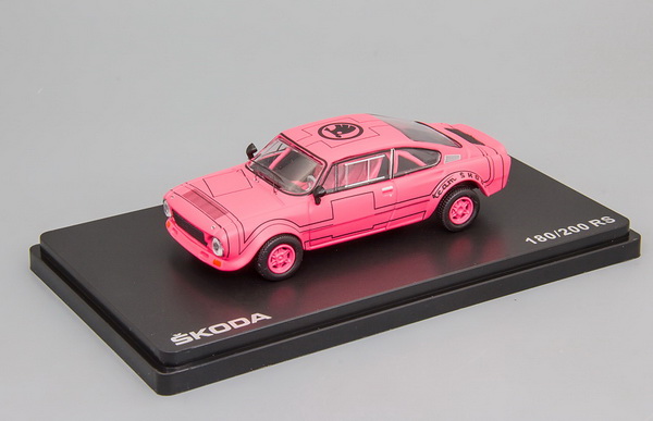 Skoda 200RS - pink 502BW Модель 1:43
