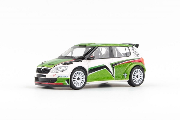Skoda Fabia Ii Fl S2000 №0 Skoda Motorsport Design Rally (2011), Green White 604TE Модель 1:43
