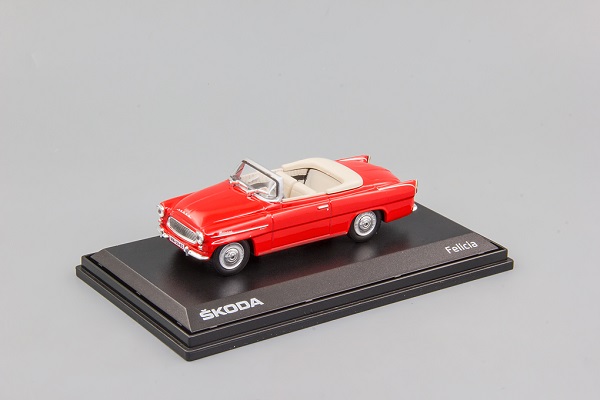 Модель 1:43 Skoda Felicia Roadster (1963) Light Red