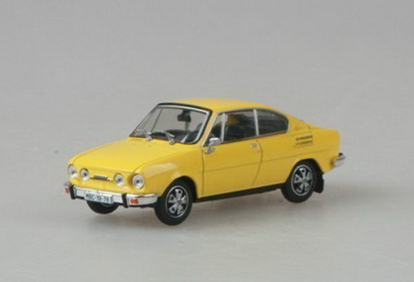 Модель 1:43 Skoda 110 R Coupe - solar yellow