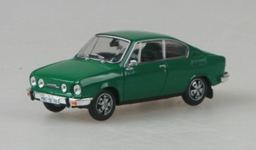 Модель 1:43 Skoda 110 R Coupe - green modena