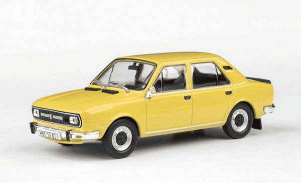 Модель 1:43 Skoda 120 L - yellow