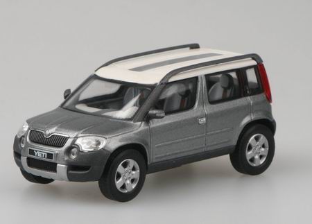 Модель 1:43 Skoda Yeti Concept Car - silver gray met