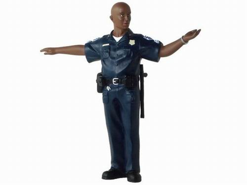 Модель 1:18 Diorama Police - Mike