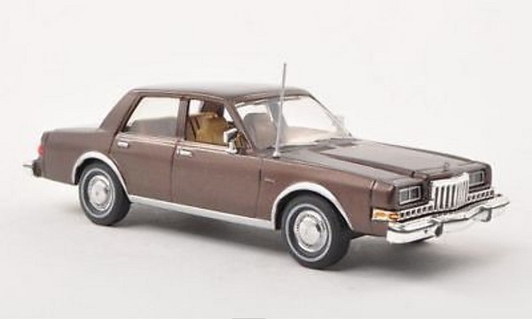 Модель 1:43 Dodge Diplomat metallic-brown