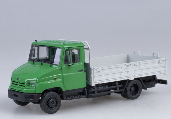 ЗиЛ-5301 "Бычок" - зеленый/серый 100220.GG Модель 1:43