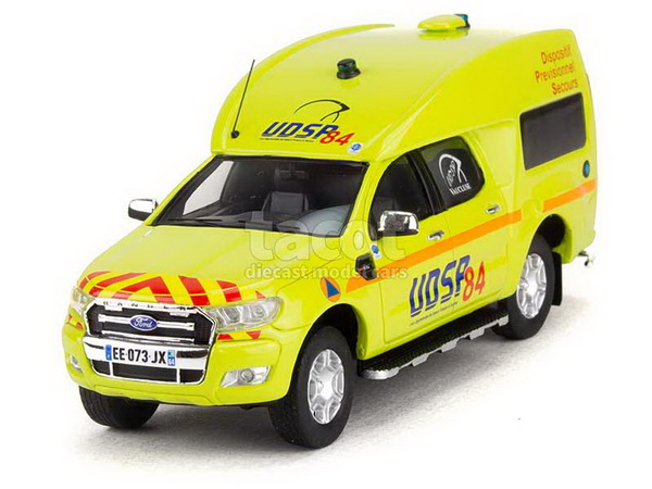 Ford Ranger BSE Ambulance UDSP 84 Vaucluse - yellow (L.E.200pcs) AL-046 Модель 1:43