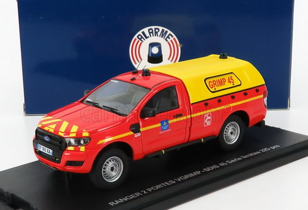 ford ranger (2-door) pick-up pompiers grimp 45 (l.e.325pcs) AL-033 Модель 1:43