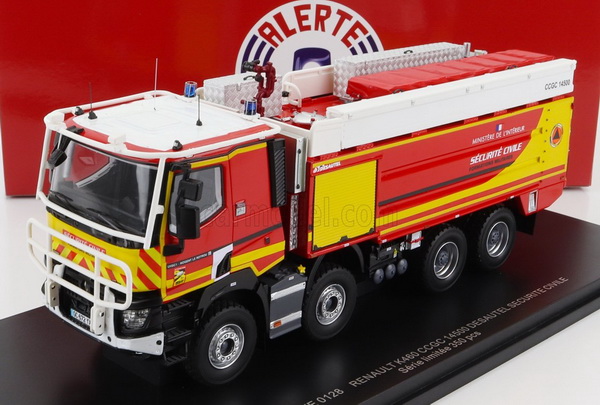 Renault K460 Sapeurs Pompiers CCGC 14500 Ministere De L'interieur Securite Civile - 2015 ALERTE0128 Модель 1 43