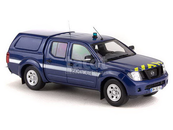 Nissan Navara Double Cabine Gendarmerie - blue (L.E.250pcs) AL-041 Модель 1:43