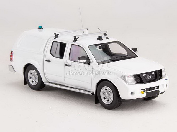 Nissan Navara Double Cabine SAMU (Service d'Aide Médicale Urgente) - white/decals (L.E.250pcs) AL-044 Модель 1:43