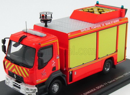 renault d10 truck vsr gimaex sdis 77 sapeurs pompiers de seine et marne ALERTE049 Модель 1:43