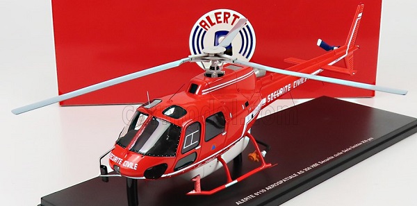 Модель 1:43 AEROSPATIALE - AS 350 HBE HELICOPTER SECURITE CIVILE 1979