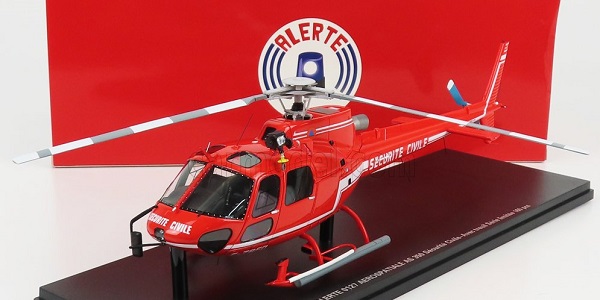 Модель 1:43 AEROSPATIALE - AS 350 HELICOPTER SECURITE CIVILE 1979
