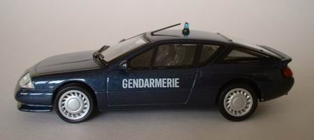 Модель 1:43 AlpineV6 GT «Gendarmerie» (Заводская сборка/Factory Built)