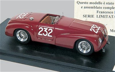 Модель 1:43 Alfa Romeo 6C 2500 Spyder Speciale Mille Miglia №232 EG Salice