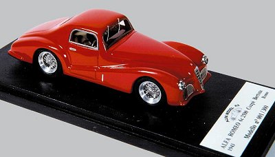 alfa romeo 6c 2500 coupe bertone - red AM43_151 Модель 1:43