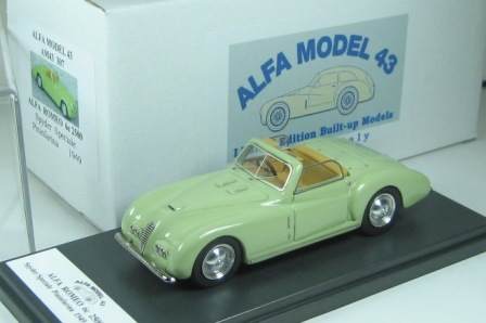 alfa romeo 6c 2500 spyder speciale pininfarina - green AM43_307 Модель 1:43
