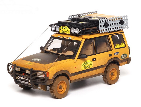 Land Rover Discovery Camel Trophy 1996 Dirty Version ALM810411 Модель 1:18
