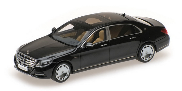 Модель 1:43 Mercedes-Benz S-class S600 Maybach V12 Biturbo - obsidian black (L.E.1506pcs)