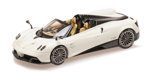 Модель 1:43 Pagani Huayra Roadster - white/black