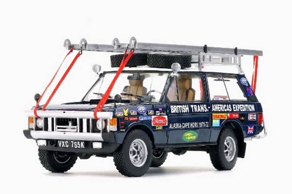 RANGE ROVER "THE BRITISH TRANS-AMERICAS EXPEDITION" 1971-1972