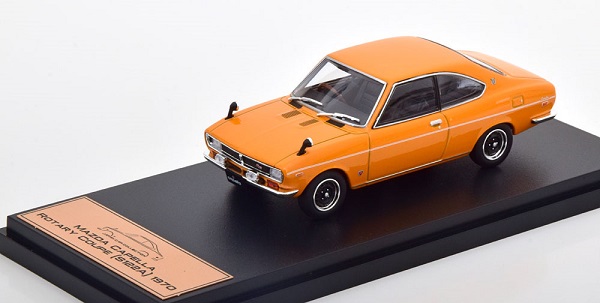 Mazda Capella Rotary Coupe S122A - 1970 - orange JCC-17 Модель 1:43