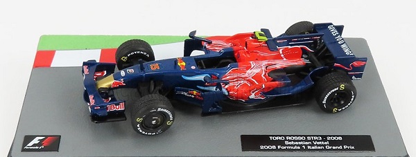 Модель 1:43 Toro Rosso STR3 №15 WINNER ITALY MONZA GP (Sebastian Vettel)