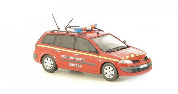 Renault Megane Break secours médical (ENSOSP) M2342-38 Модель 1:43