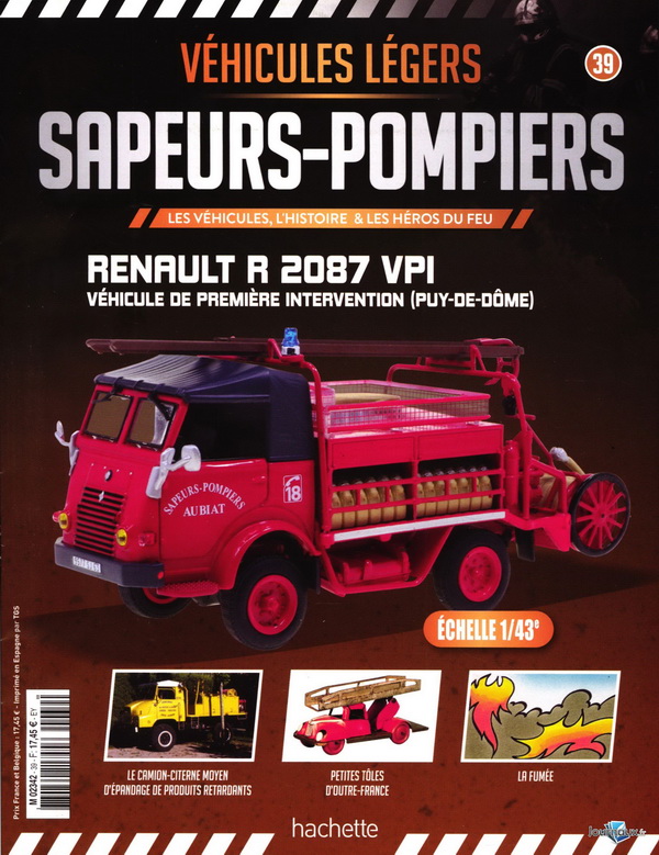 Renault R 2087 VPI - Véhicule de première intervention (Puy-de-Dôme)