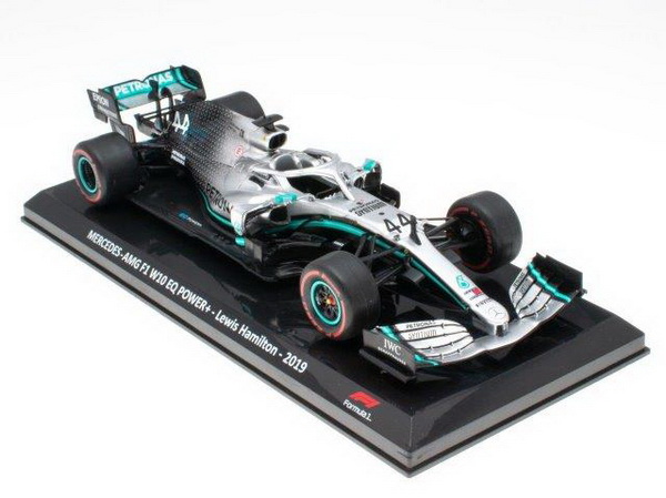 Модель 1:24 MERCEDES-AMG F1 W10 EQ Power #44 Lewis Hamilton Чемпион мира 2019