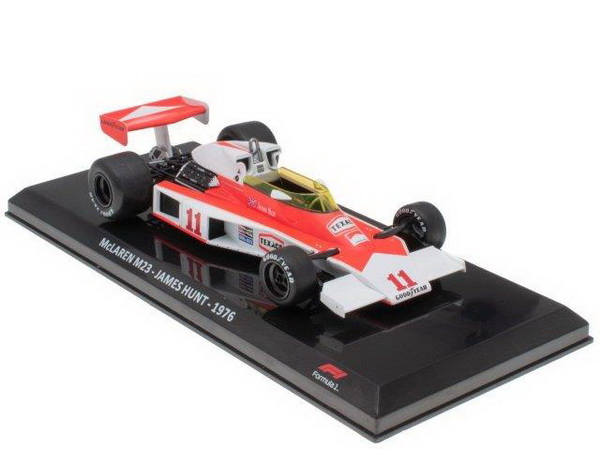 Модель 1:24 McLaren M23 #11 James Hunt Чемпион мира 1976