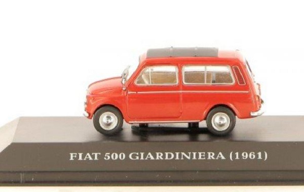 FIAT 500 Giardiniera - red