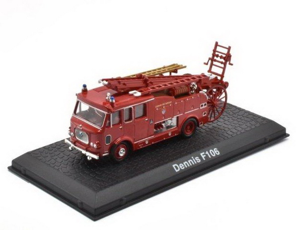 dennis f106 side pump london fire brigade 1968 4144106 Модель 1:72