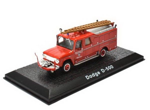dodge d-500 fire truck 4144111 Модель 1:72
