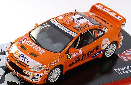 Модель 1:43 Peugeot 307 WRC №8 Rallye Monte-Carlo (Peter Solberg - Menkerud)