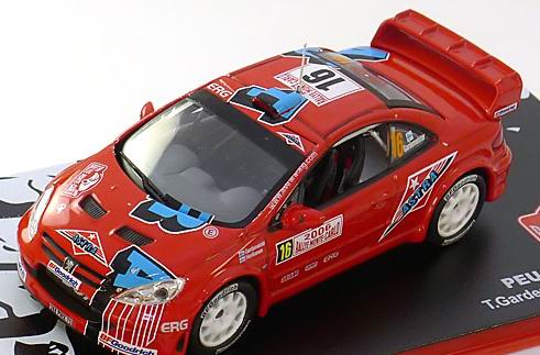 Модель 1:43 Peugeot 307 WRC №16 Rallye Monte-Carlo (T.Gardemeister - Honkanen)