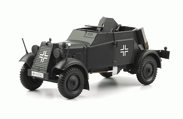 Модель 1:43 KFZ. 13 Maschinengewehrkraftwagen. Germany - March 1940