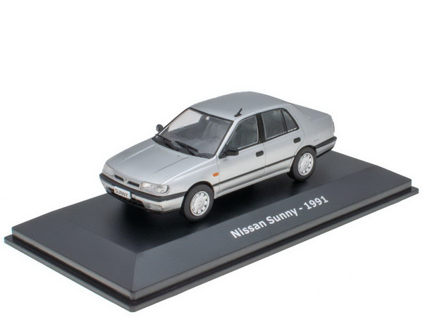 Модель 1:43 Nissan Sunny 1991 - silver