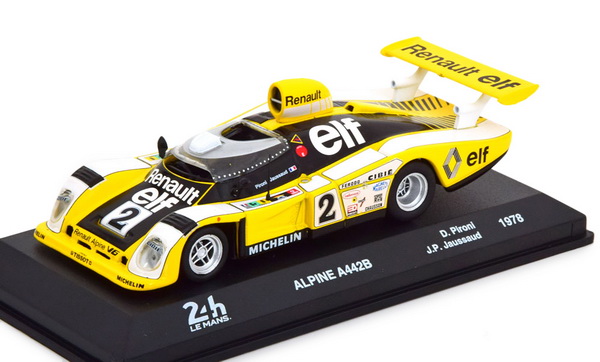 RENAULT-ALPINE A442B #2 "Renault Sport" Winner Le Mans 1978 Pironi - Jaussaud
