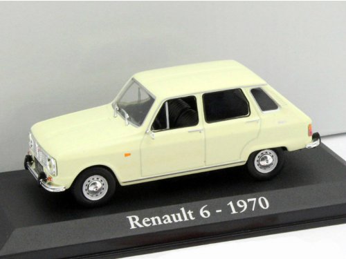 renault 6 1970 yellow AD23 Модель 1:43