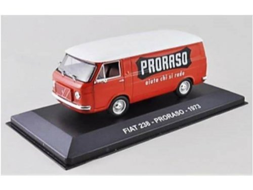 FIAT 238 "PRORASO" - red/white AF049 Модель 1:43