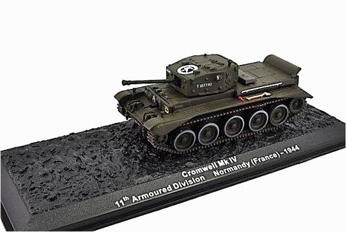 cromwell mk. iv 11th armoured division normandy (france) AM-25 Модель 1:72