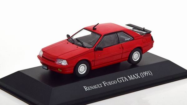 Renault Fuego GTA Max 1991 - Red ARGAQV01 Модель 1:43